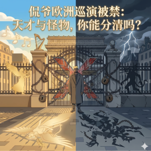 EP03｜侃爷欧洲巡演被禁：天才与怪物，你能分清吗？