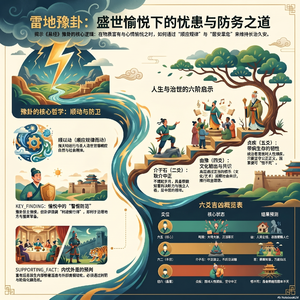 雷地豫卦：顺境藏危，暴富之后最该读懂的生存大智慧