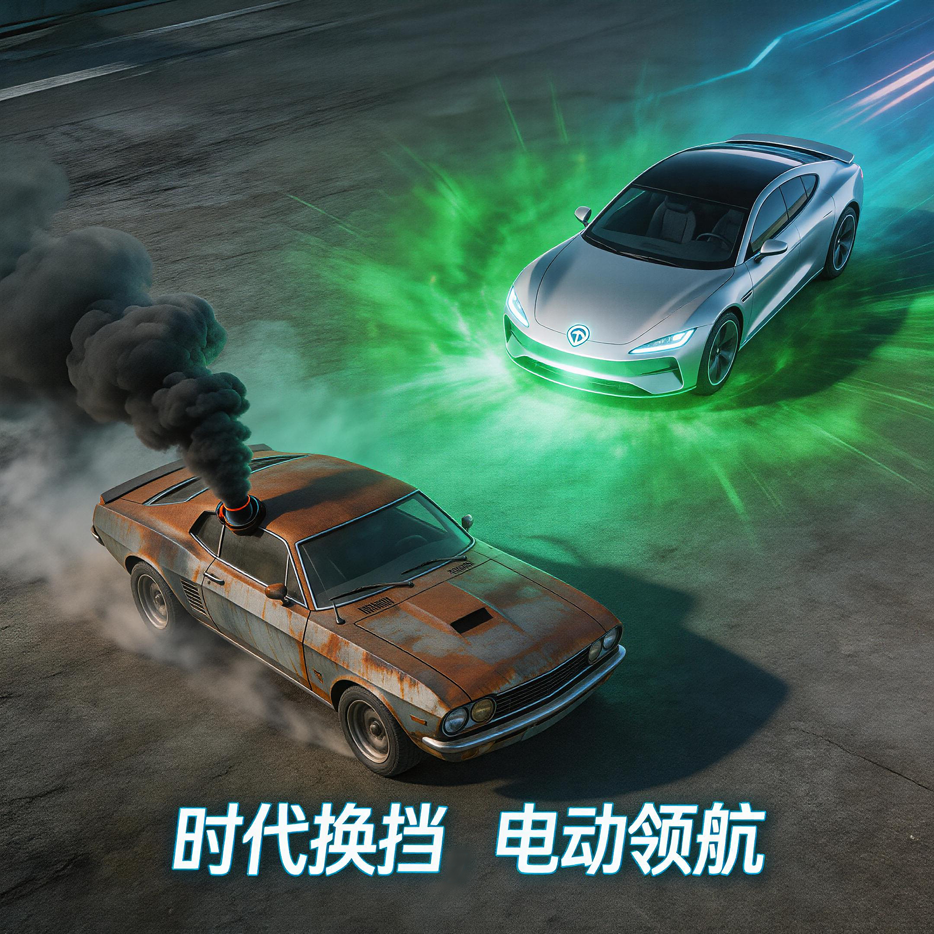 时代换档，电动领航，新能源车加速取代燃油车 episode artwork