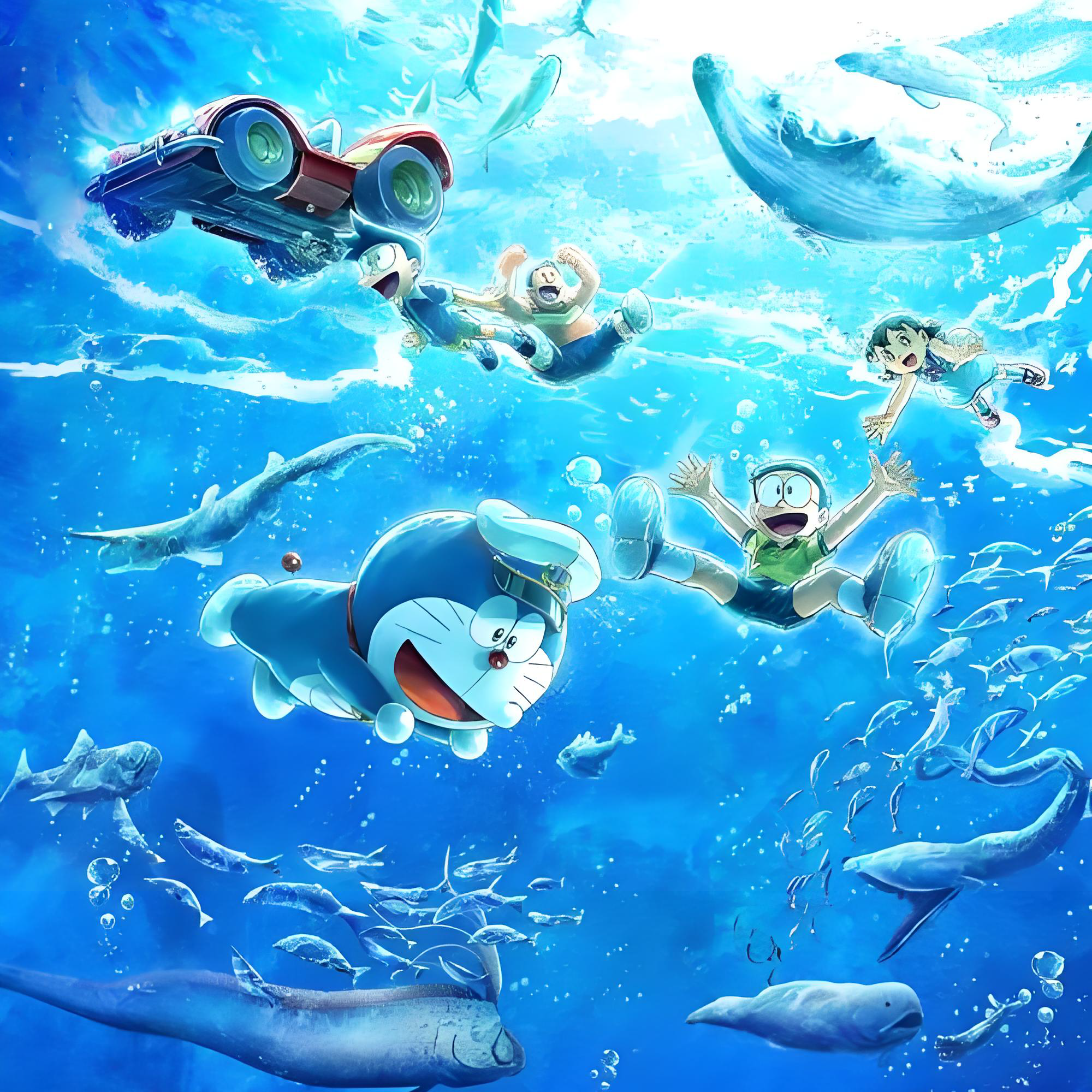 《哆啦A梦·大雄的海底鬼岩城堡》百慕大、幽灵船与亚特兰蒂斯 episode artwork