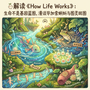 解读《How Life Works》:生命不是基因蓝图,漫谈毕加索蝌蚪与图灵斑图
