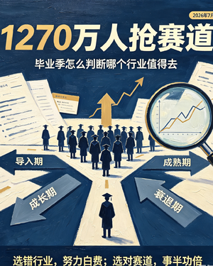 1270 万人抢赛道,怎么选?