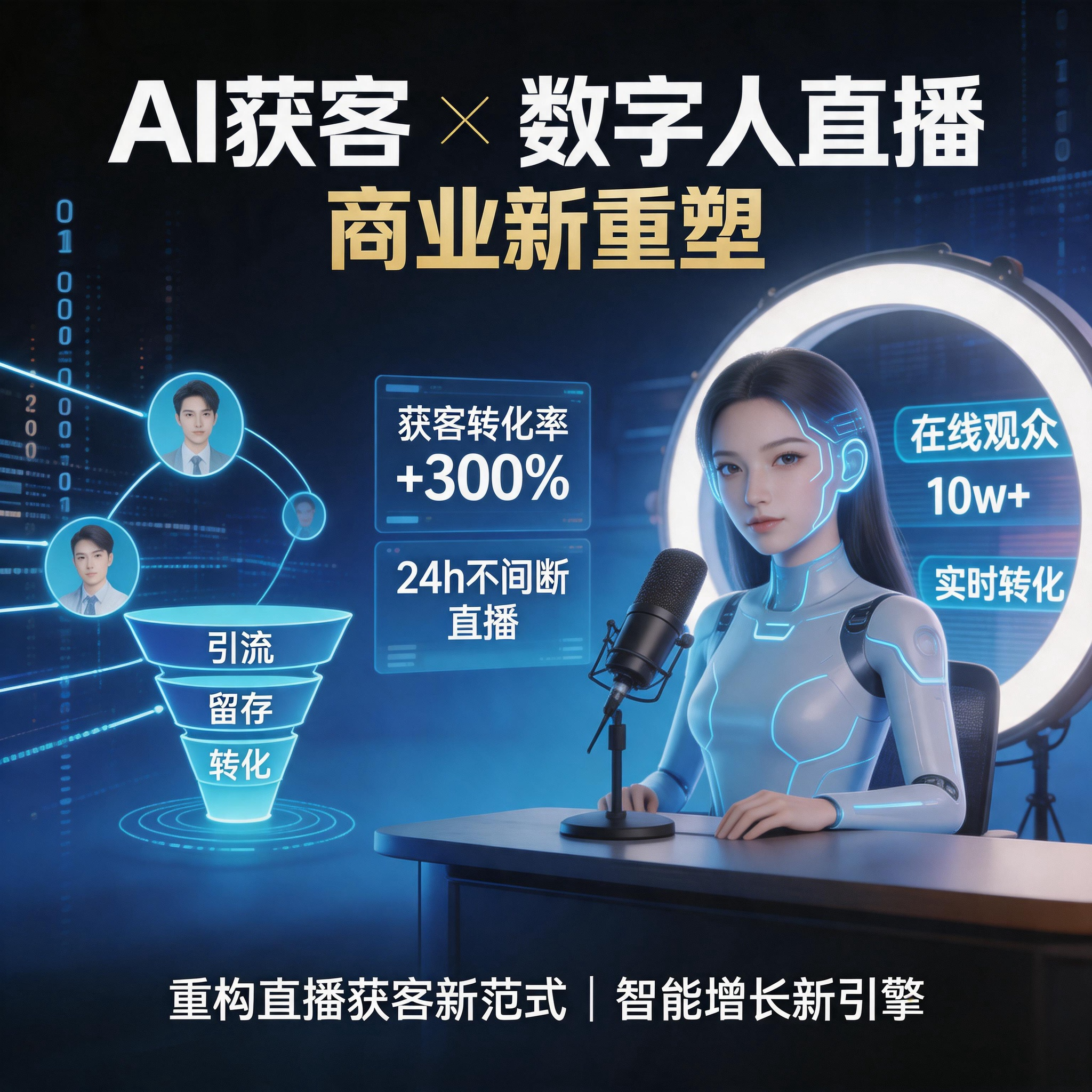 Ai智能体能干啥？帮开店引流直播做生意轻松赚钱 episode artwork