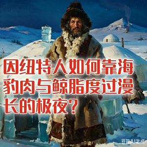 因纽特人如何靠海豹肉与鲸脂度过漫长的极夜？ #助眠 #助眠故事 #睡前故事