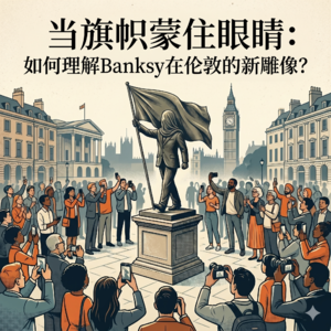 EP04｜当旗帜蒙住眼睛：如何理解Banksy在伦敦的新雕像？