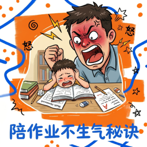陪写作业不生气秘诀！｜76. 不焦虑的爸爸