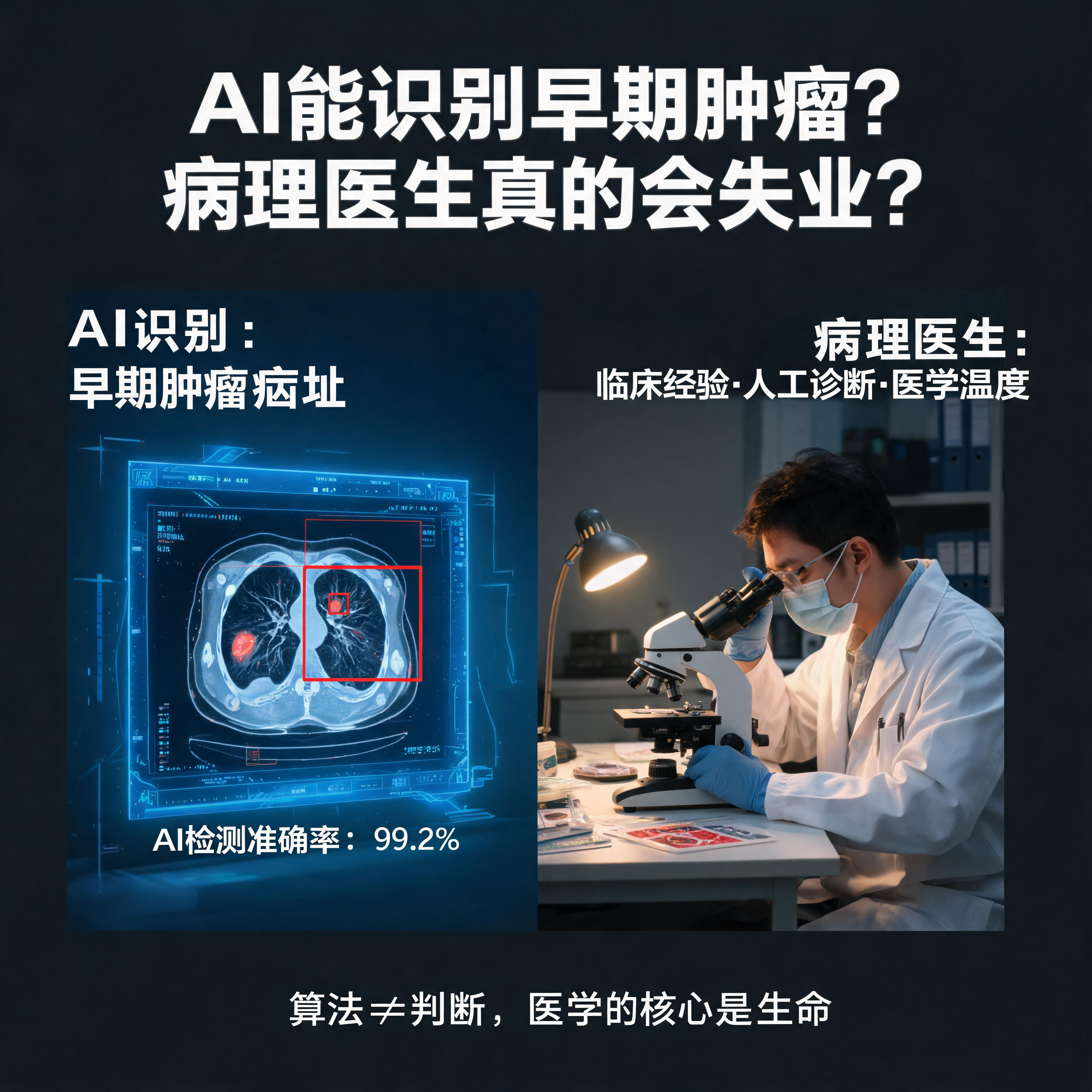 AI 能识别早期肿瘤，病理医生真的会失业？ episode artwork