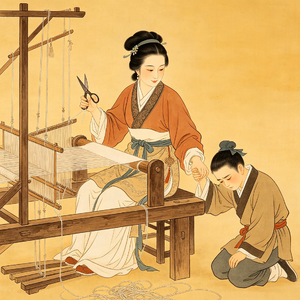 No1·四大贤母之孟母·三迁择邻·断机教子