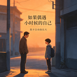 023|如果偶遇小时候的自己,我不会劝他长大