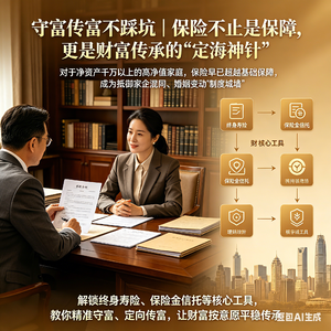 守富传富不踩坑｜保险不止是保障，更是财富传承的“定海神针”