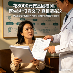 花8000元做基因检测，医生说“没意义”？