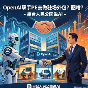 32. OpenAI联手PE，做驻场外包？图啥？- 串台 | 人民公园说AI