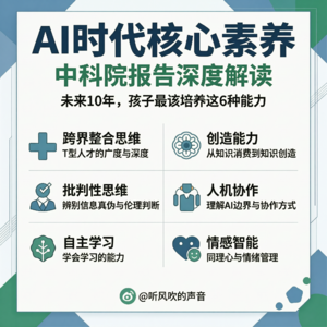AI时代,孩子最该培养的6种能力——中科院报告深度解读
