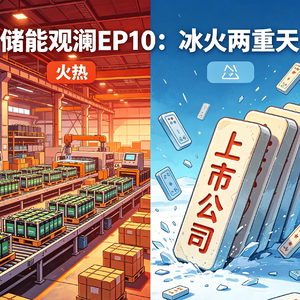 EP10|冰火极致分化!电芯涨价爆单,三家上市公司集体撤退,储能主动出清时代来临