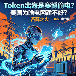 22. Token出海是赛博偷电？美国为啥电网建不好？- Ian | 电力侠