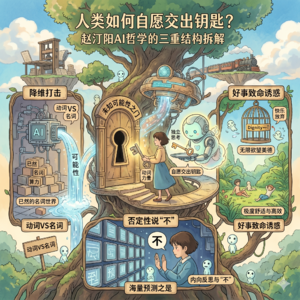 人类如何自愿交出钥匙?赵汀阳AI哲学的三重结构拆解