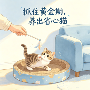 【日常养宠】别再纵容小猫！2-6 月龄黄金训练期，养出乖巧省心猫咪