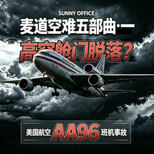 「麦道空难五部曲·一」高空舱门脱落？神机组？设计缺陷？——美国航空AA96班机事故（EP.45）
