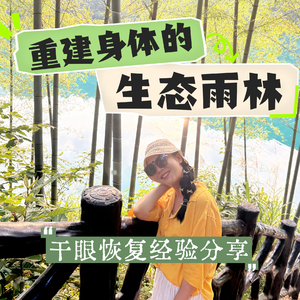 三年重度干眼到轻度:重建身体生态雨林的修复指南(上)