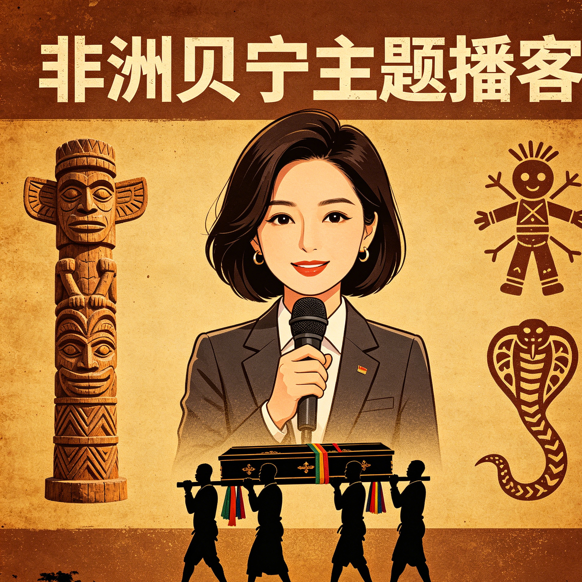 E41 贝宁奇遇：黑人抬棺、女性力量、贫富差距，真实西非大揭秘 episode artwork