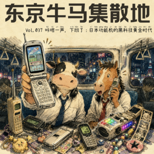 Vol.037 咔嚓一声,下班了:日本功能机的黑科技黄金时代