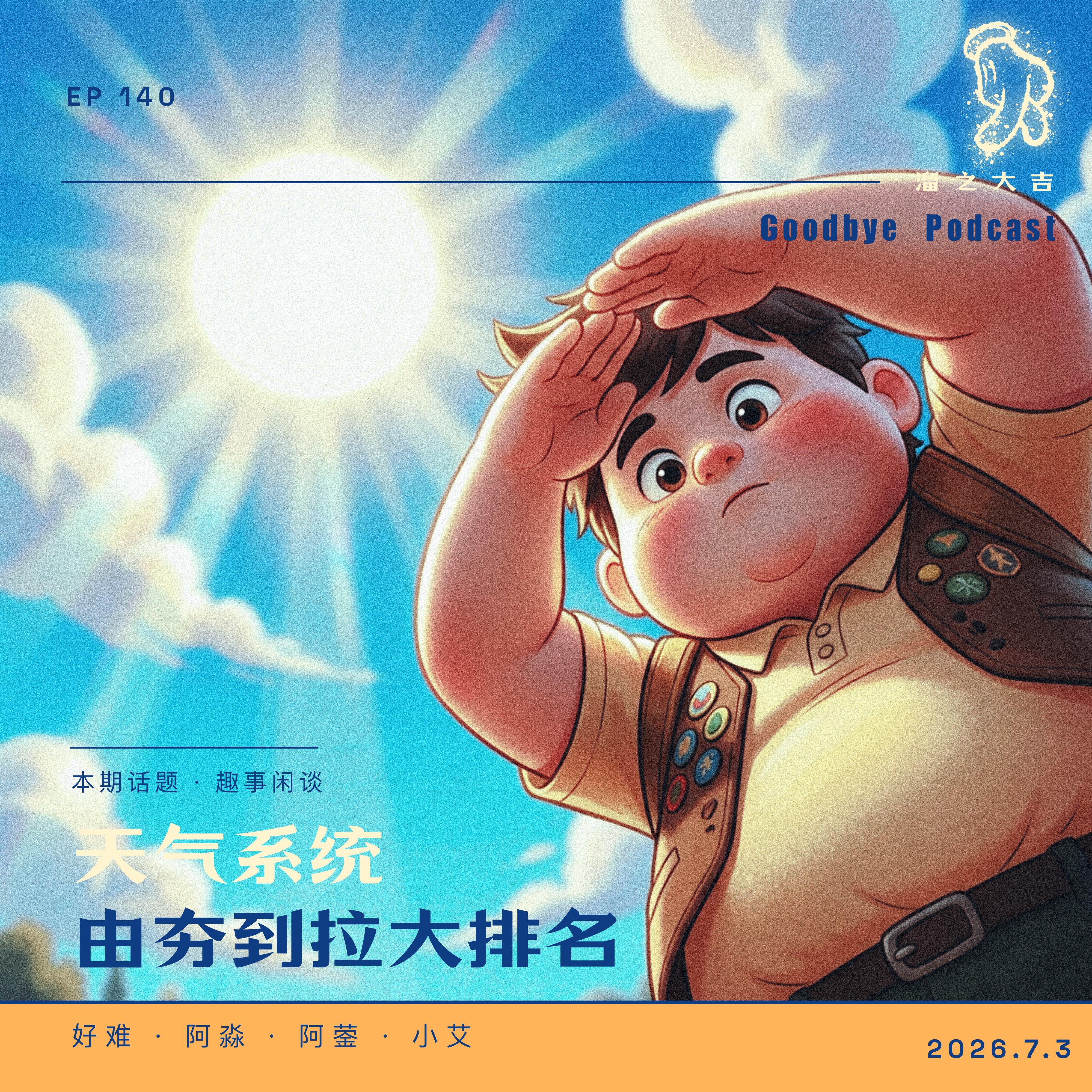 140.天气系统由夯到拉大排名：毒日大风给到拉中拉 episode artwork