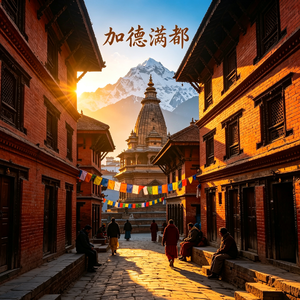 雪山下的众神之都，尼泊尔加德满都