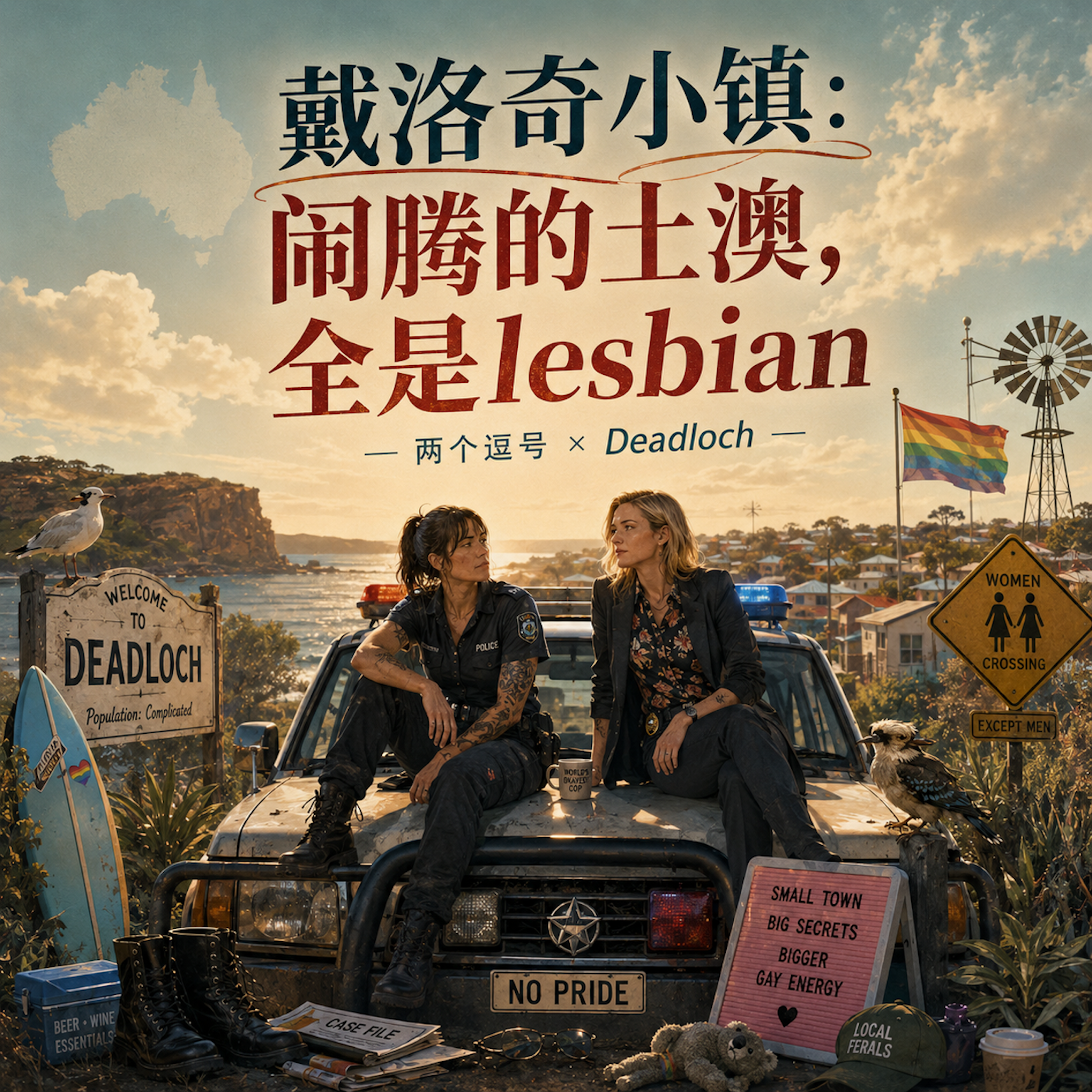 EP04｜戴洛奇小镇：闹腾的土澳，全是Lesbian episode artwork