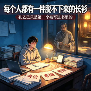 EP33|每个人都有一件脱不下来的长衫 ——孔乙己只是第一个被写进书里的