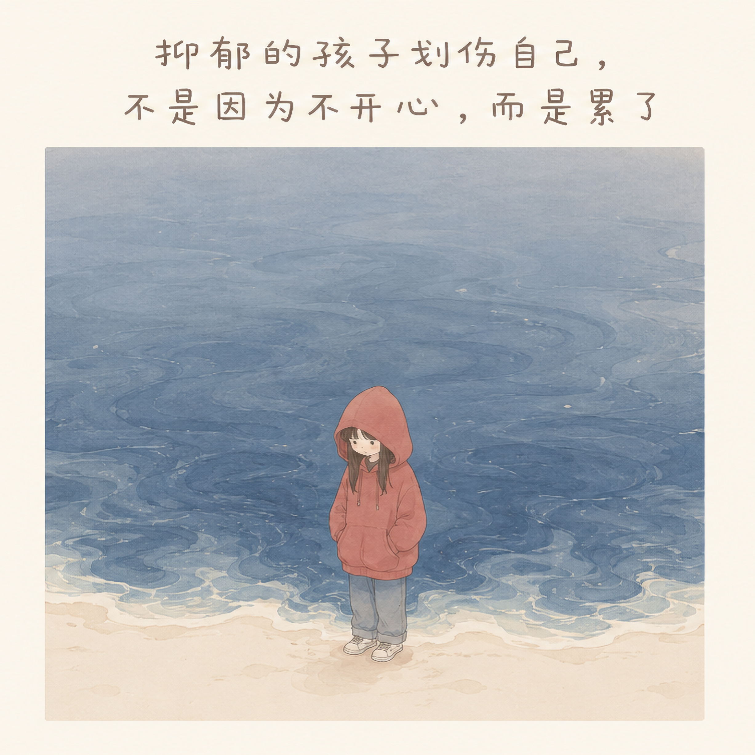 EP013.抑郁的孩子划伤自己，不是因为不开心，而是累了 episode artwork