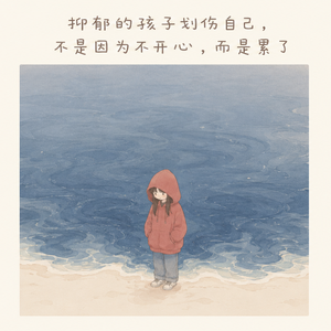 EP013.抑郁的孩子划伤自己,不是因为不开心,而是累了