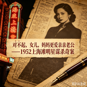 对不起，女儿，妈妈更爱亲亲老公 ——1952 上海准明星谋杀奇案