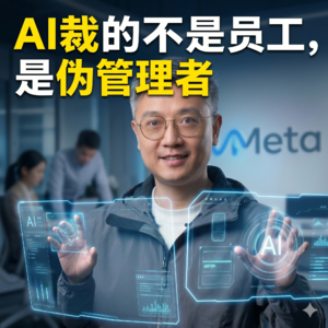 AI裁的不是员工，是伪管理者