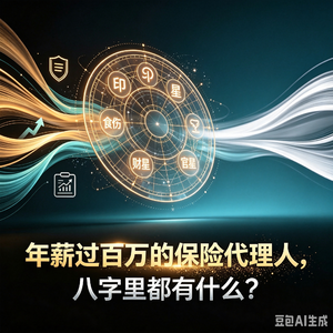 EP13 年薪过百万的保险代理人,八字里都有什么? (feat.沈沈)