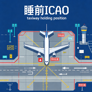 「睡前ICAO」全英文聊聊滑行道等待位置