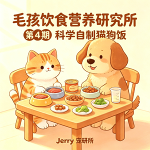 【毛孩饮食营养研究所】 第 4 期 科学自制主食|猫狗饭精准配比,杜绝营养失衡风险