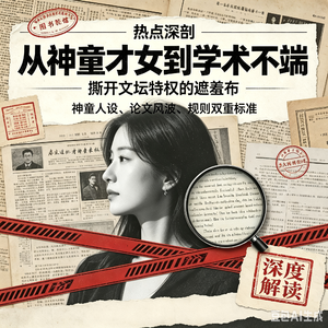 Vol.016 从神童才女到学术不端，撕开蒋方舟文坛特权的遮羞布