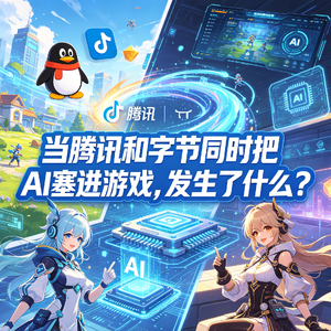 EP095. 当腾讯和字节同时把AI塞进游戏，发生了什么？
