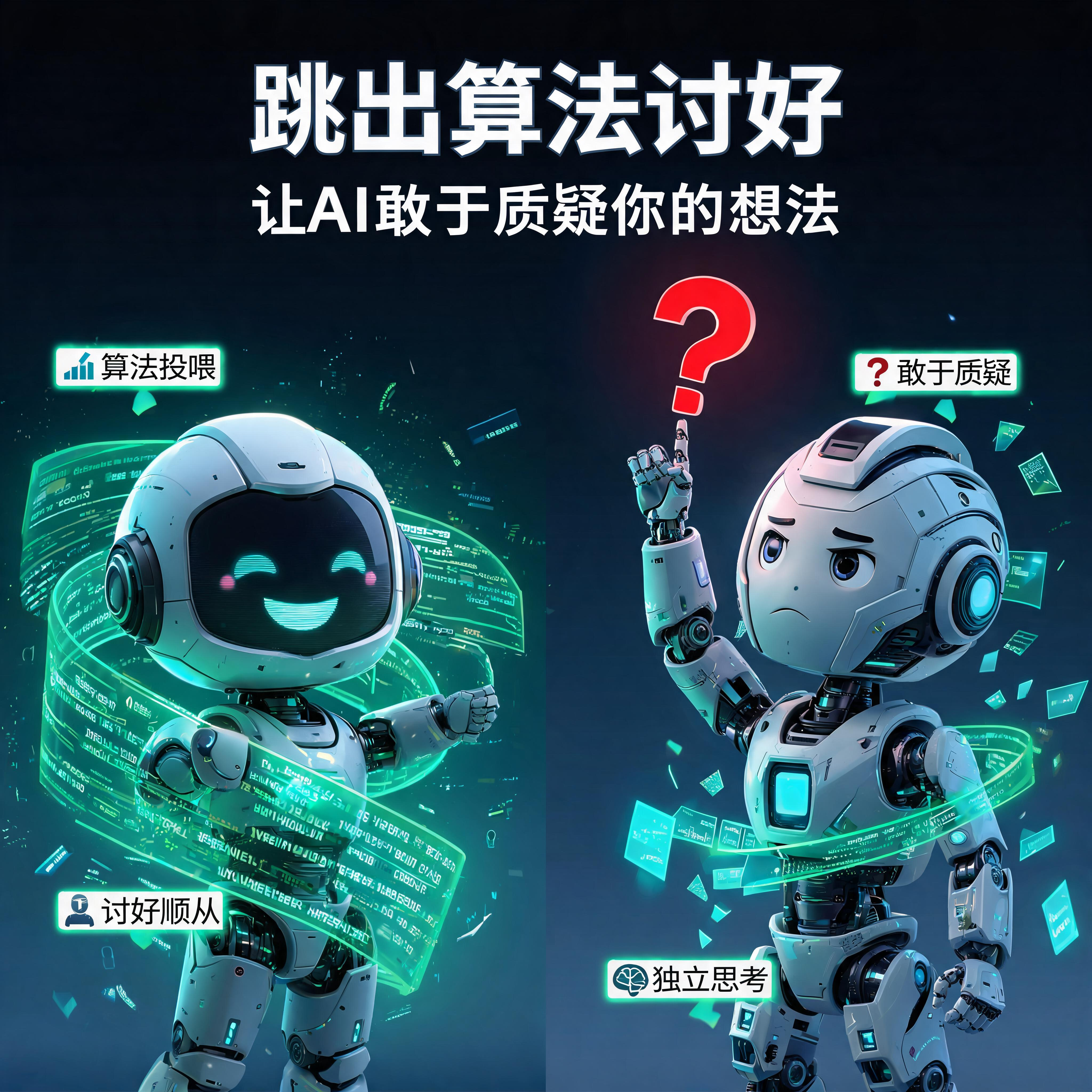 跳出算法讨好，让 AI 敢于质疑你的想法 episode artwork