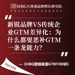 Vol.270 新锐品牌VS传统企业GTM差异化：为什么都要恶补GTM一条龙能力？
