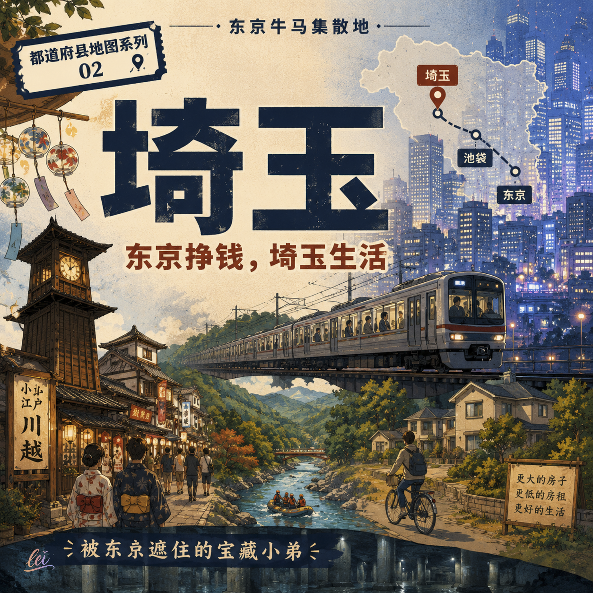 Vol.038 地图新系列|第二站埼玉:被东京遮住的宝藏小弟:埼玉到底有什么? episode artwork